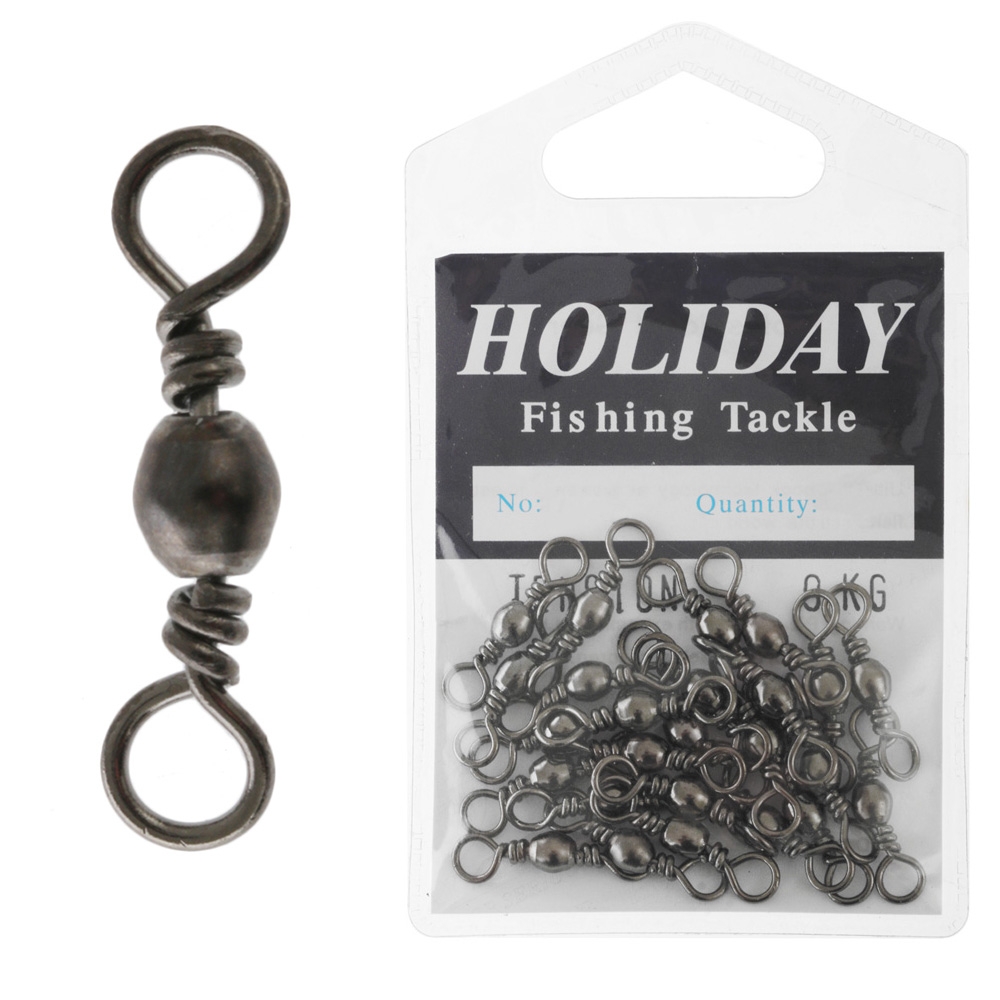 Holiday Barrel Swivels Value Pack 15kg Size 6 Qty 20