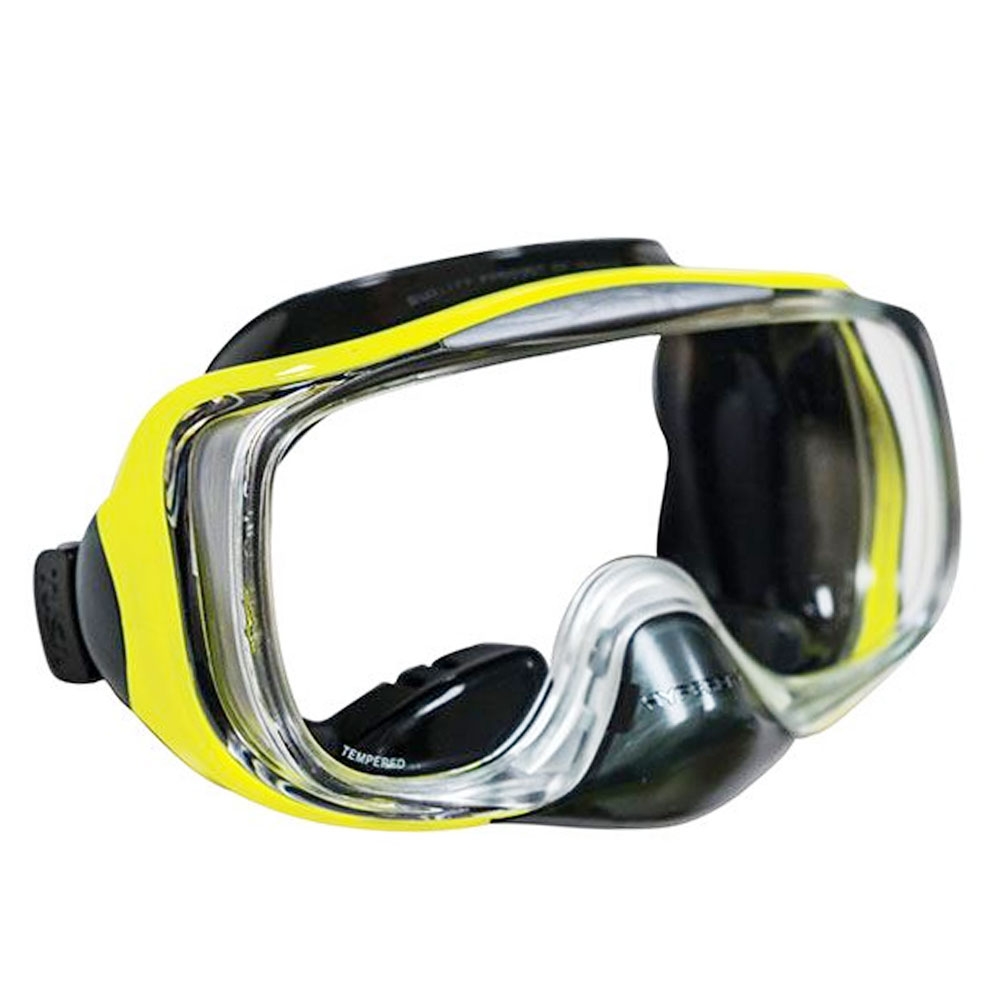 TUSA Imprex 3D Mask Black/Flash Yellow
