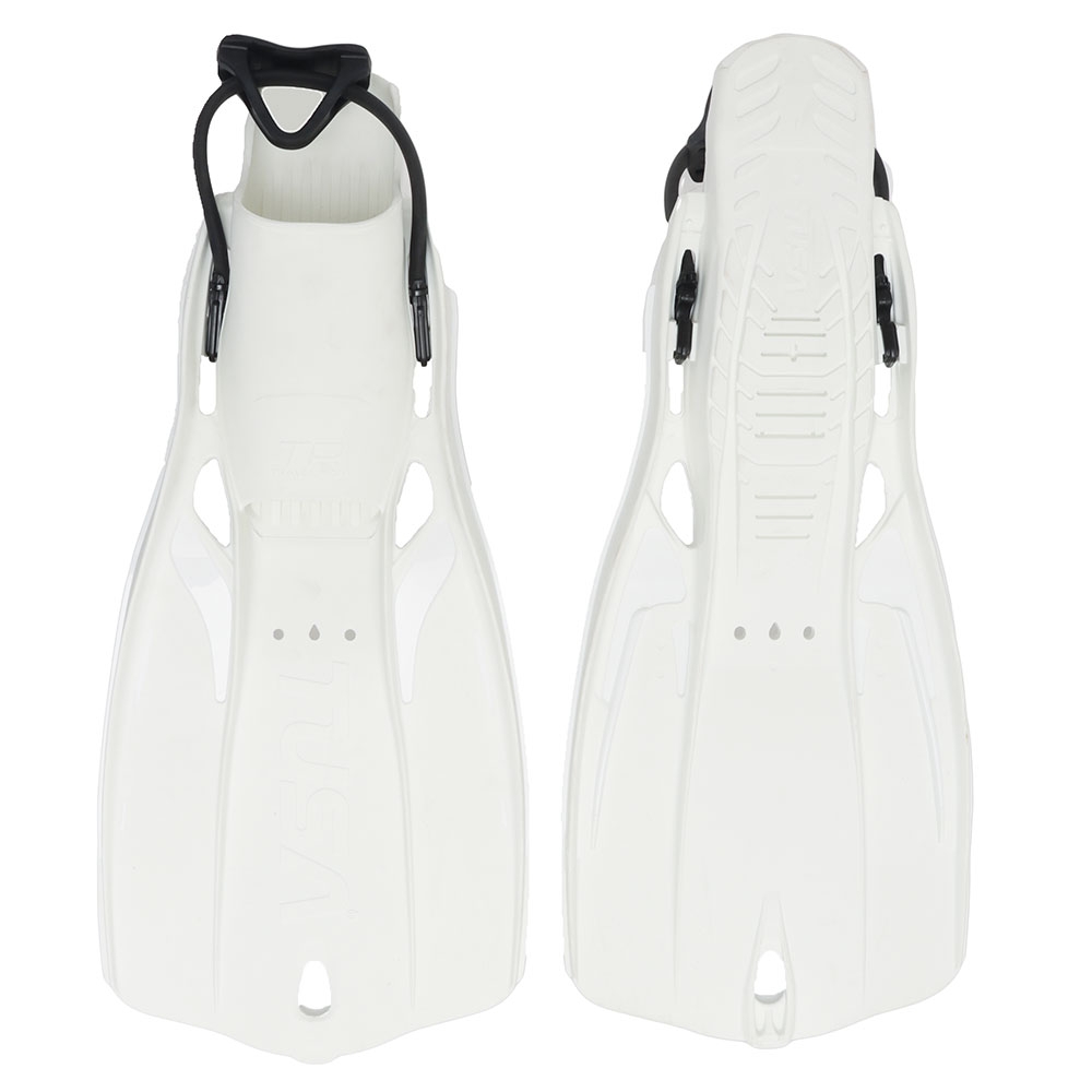 TUSA Travel Right Dive Fins White