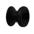 Osculati Shock Cord Button Nylon Black 18mm OD for 5mm Cord