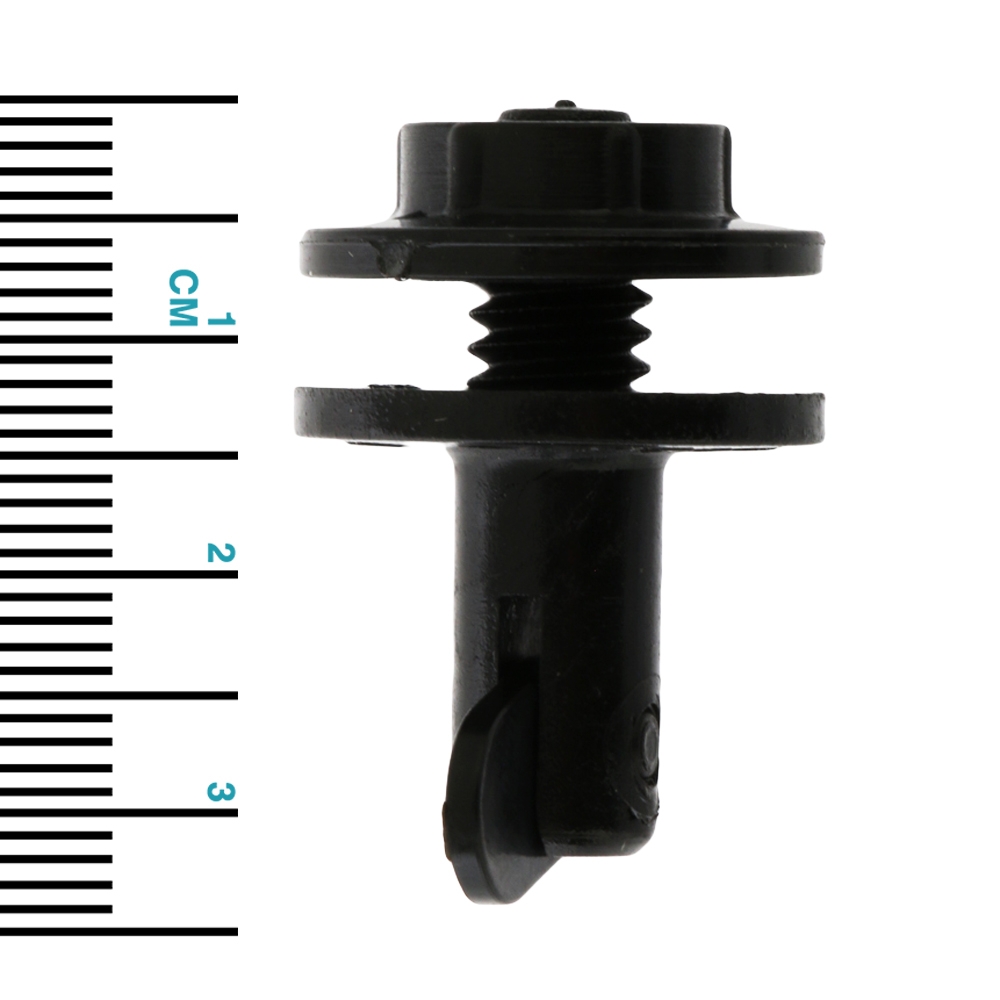 Stayput Canvas to Canvas Fastener Double Black Qty 25