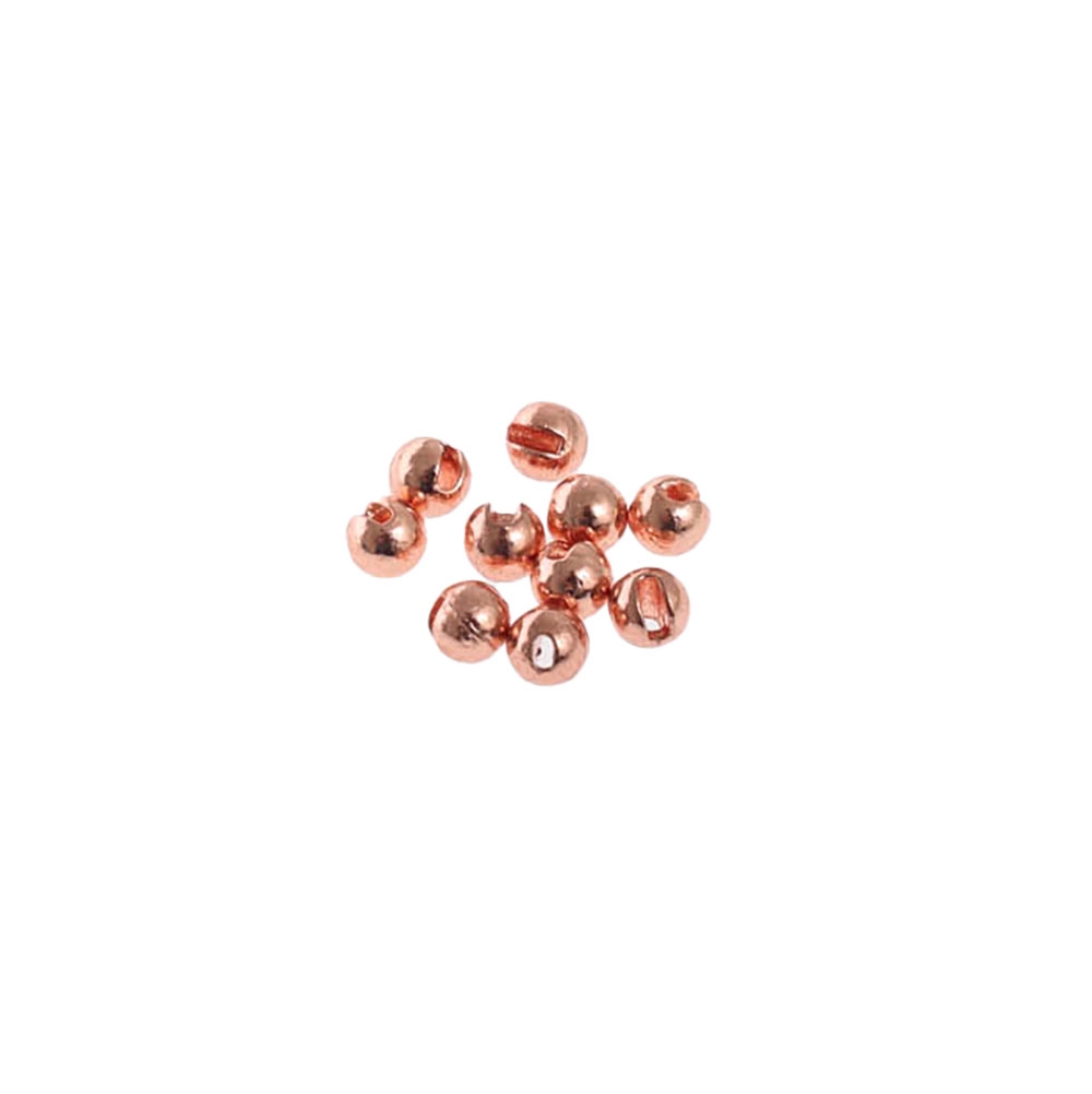 Soldarini Slotted Tungsten Beads 2mm Copper Qty 10