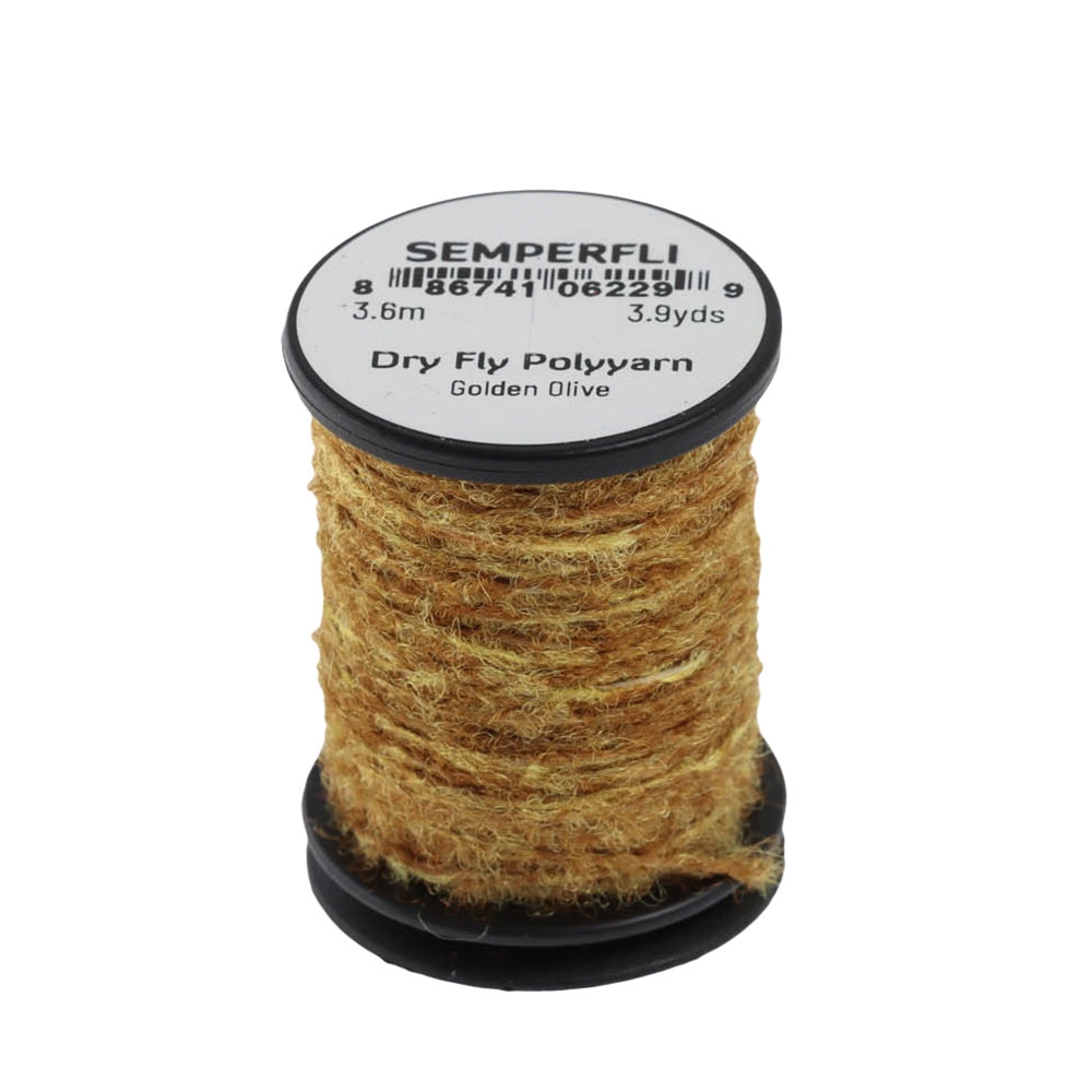 Semperfli Poly Yarn Dry Fly Golden Olive