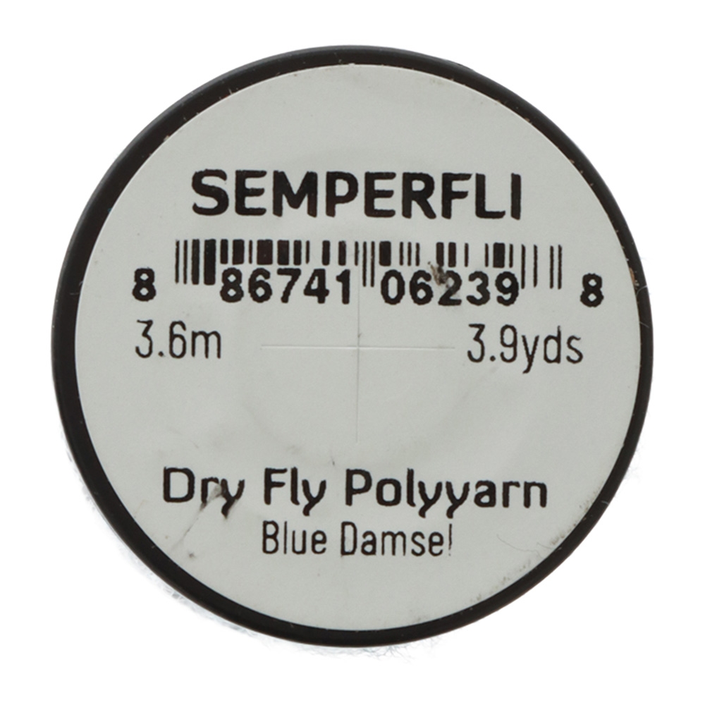Semperfli Dry Fly Polyyarn 3.6m Blue Damsel