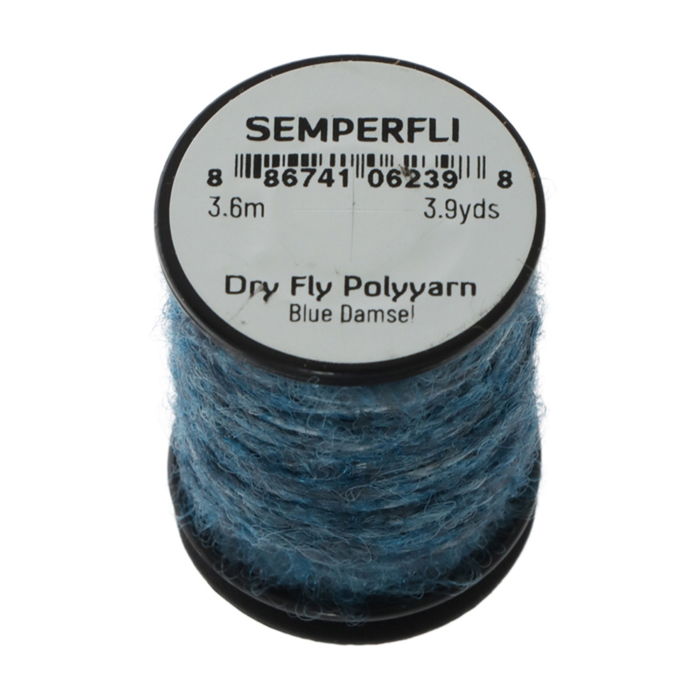 Semperfli Dry Fly Polyyarn 3.6m Blue Damsel