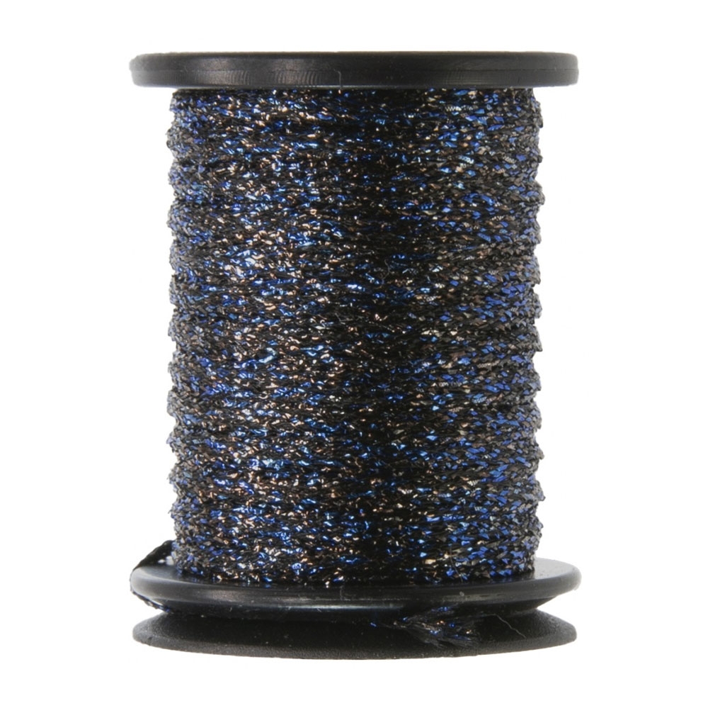 Semperfli Peacock Quill Subs Flat Braid 1.5mm Black Peacock