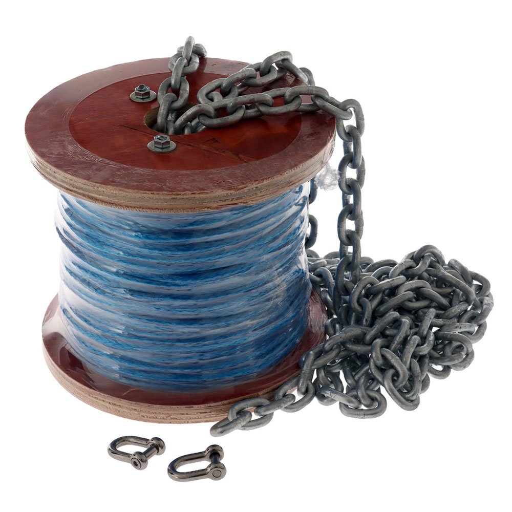 Viper PS Micro Drum Winch Bundle with 100mx4mm Hi Spec Rope and Chain