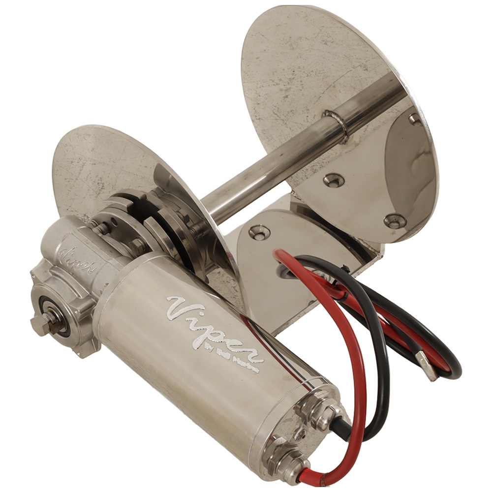 Viper Pro-Series Rapid Drum Winch Bundle with 100mx6mm Double Rope and Chain