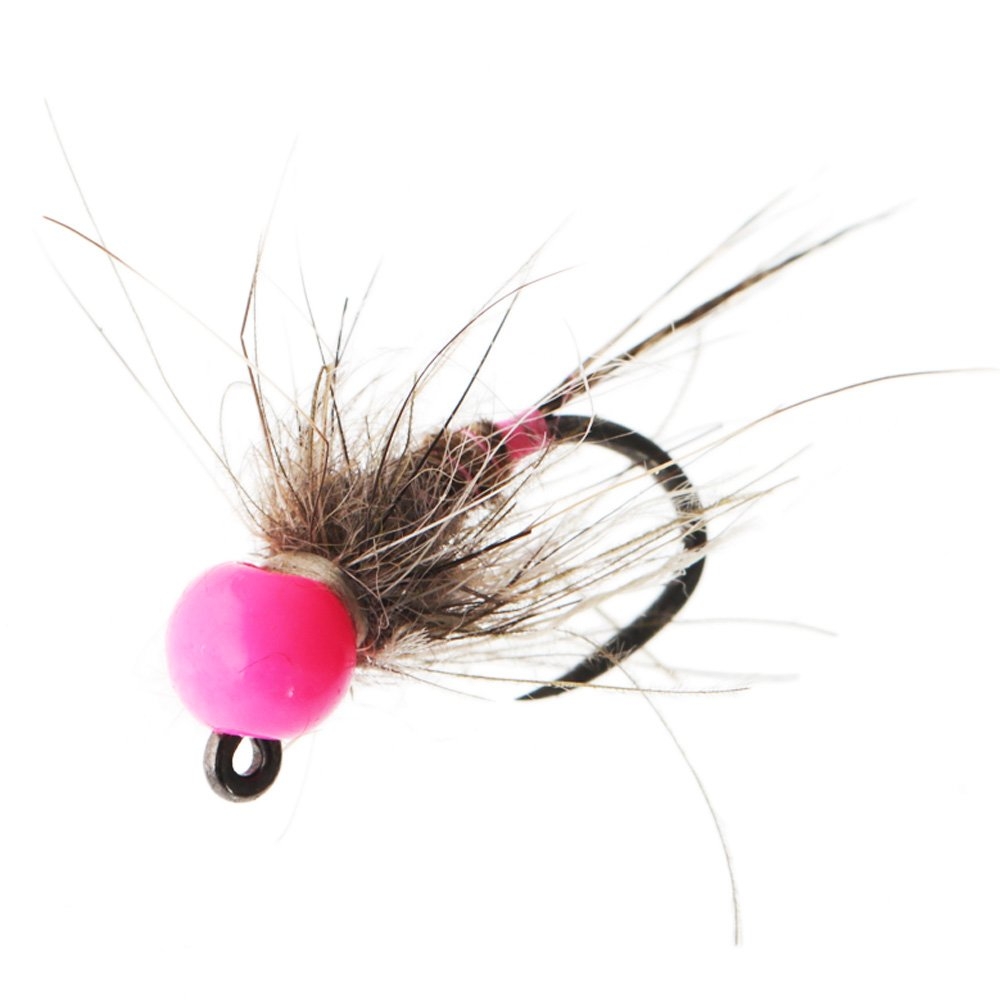 Manic Tackle Project Jig Pink Pheasant Tail Nymph #12 2cm