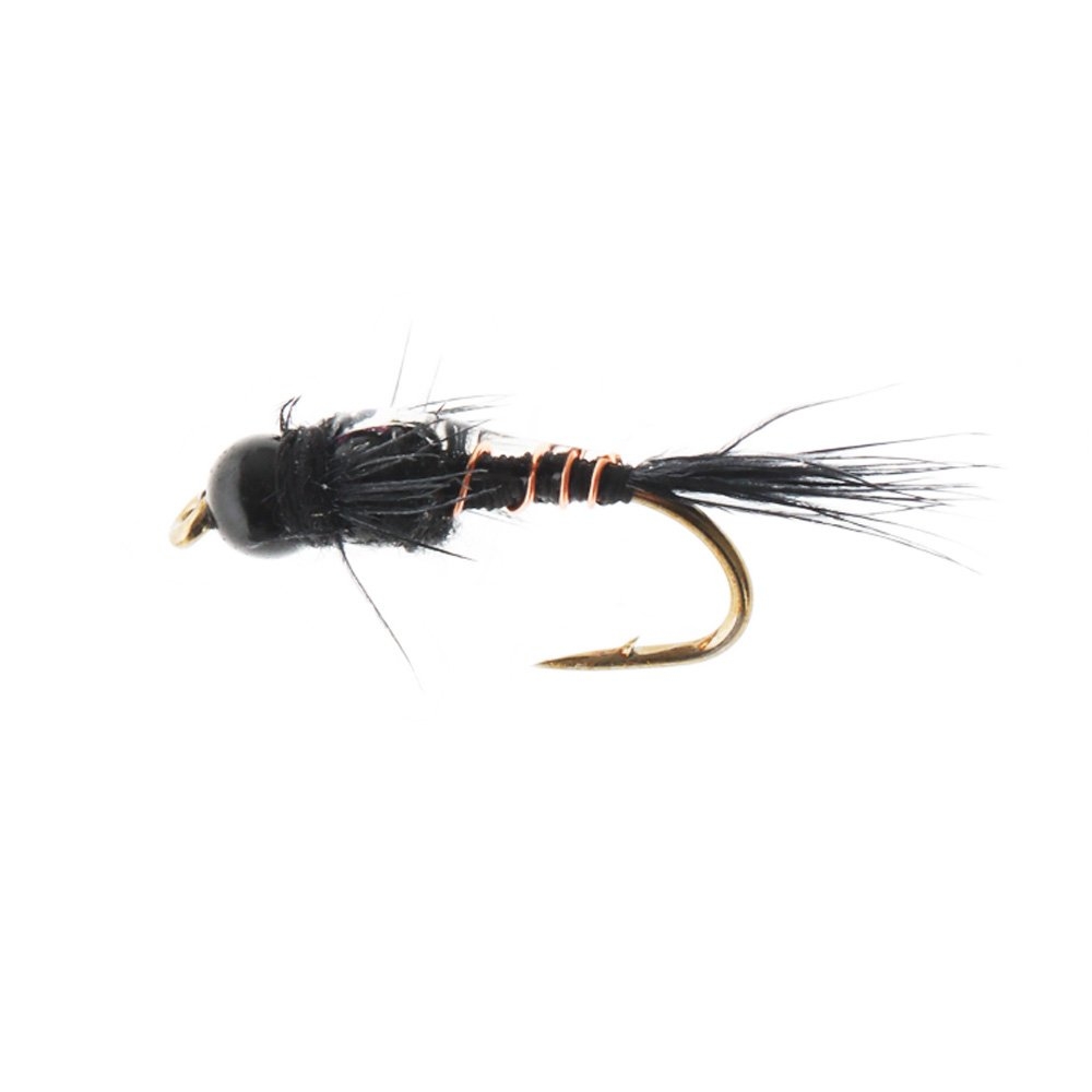 Manic Tackle Project Two Bit Hooker Nymph Black #16