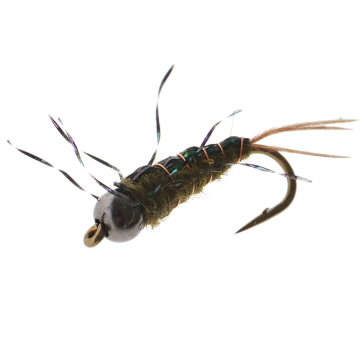 Manic Tackle Project Anato May Nymph Olive #12 1.5cm