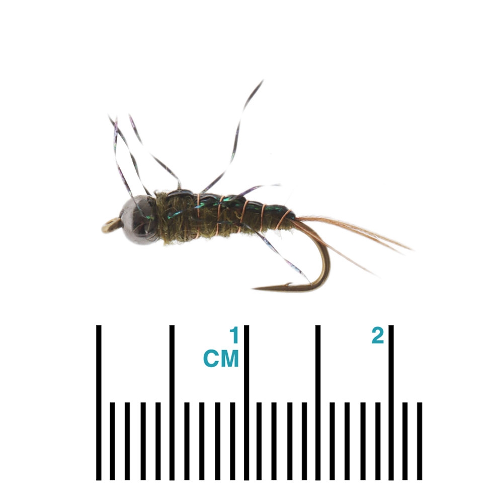 Manic Tackle Project Anato May Nymph Olive #12 1.5cm