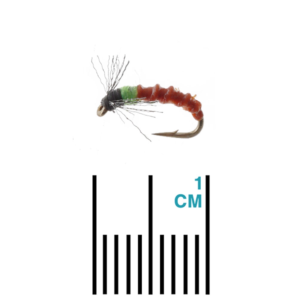 Manic Tackle Project Horny Caddis Nymph #16 1cm