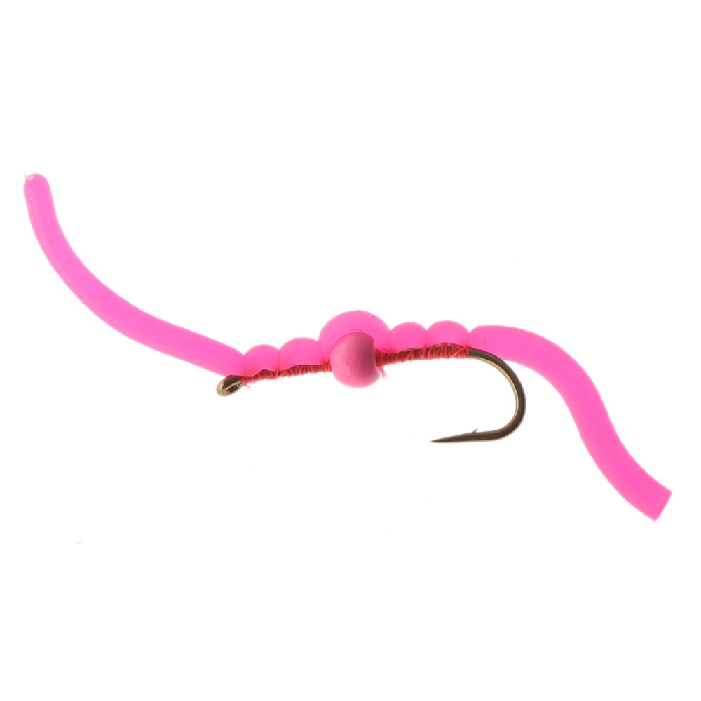Manic Tackle Project Squirmy Worm Nymph Pink #8 4cm