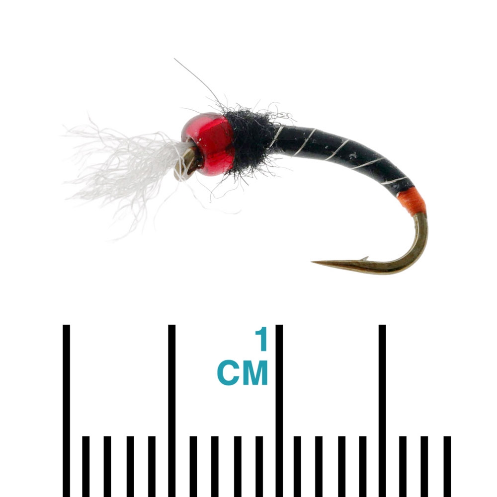 Manic Tackle Project Robs Redhead Midge Nymph #12