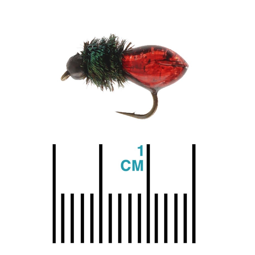 Manic Tackle Project Hot Snail Trout Fly #14 1.5cm