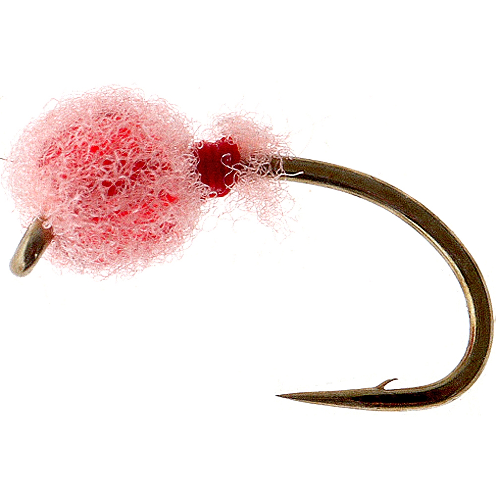 Manic Tackle Project Unreal Egg Fly Brite Peachy King #12 1.2cm