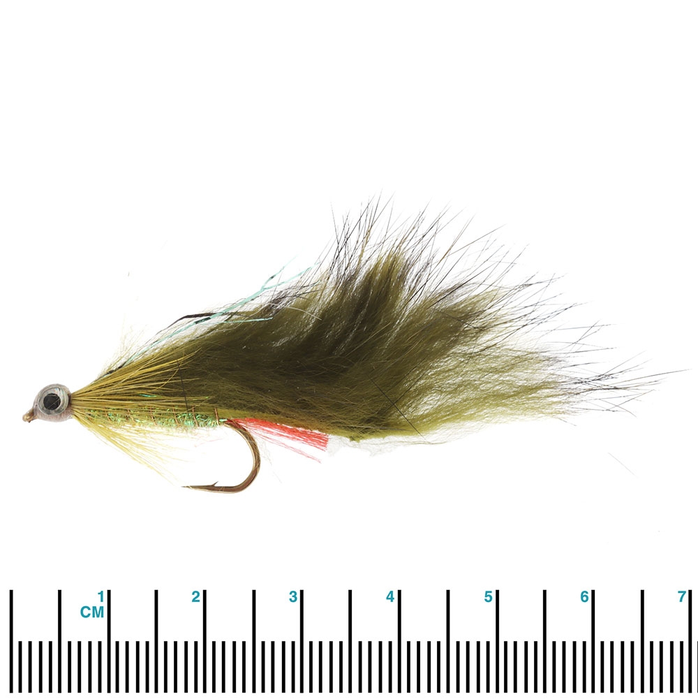 Manic Tackle Project Mega Rabbit Fly Olive #6 6cm
