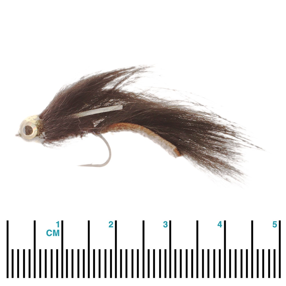 Manic Tackle Project Micro Zonker Streamer Black #8 4.5cm