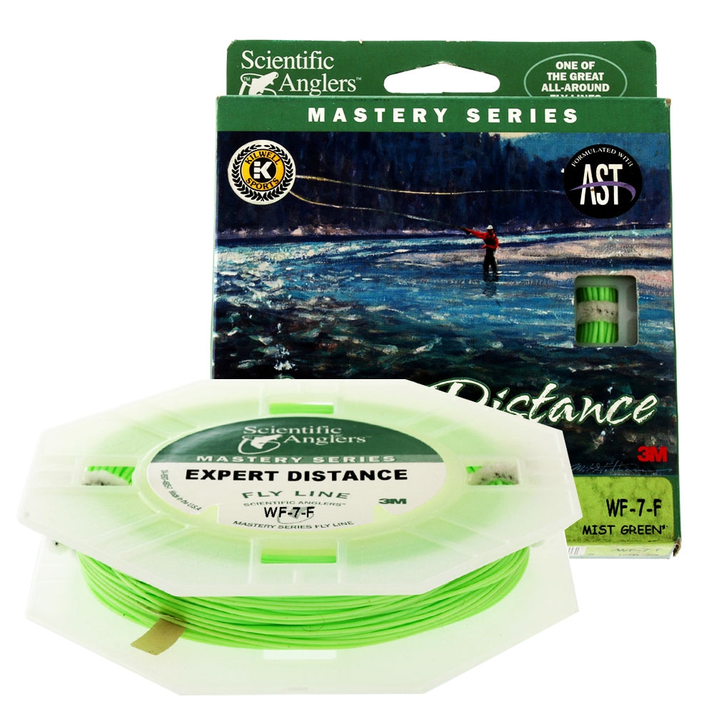 Scientific Anglers Mastery Expert Distance Flyline WF-7-F Mist Green
