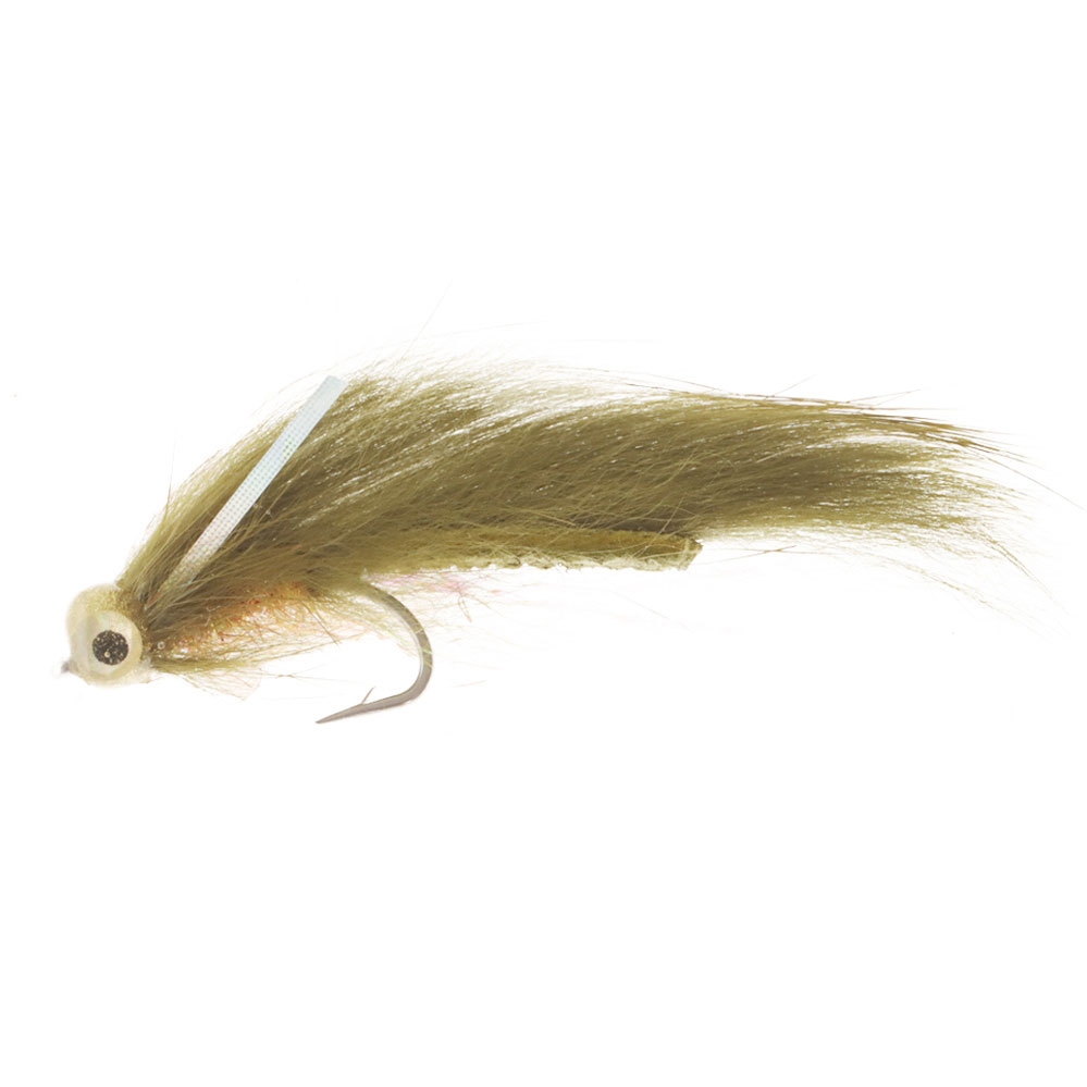 Manic Tackle Project Micro Zonker Streamer Olive #8 5cm