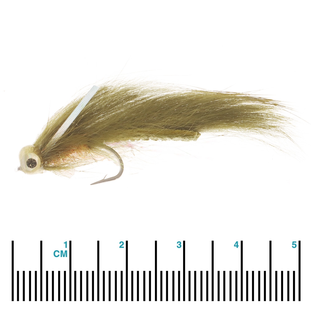 Manic Tackle Project Micro Zonker Streamer Olive #8 5cm