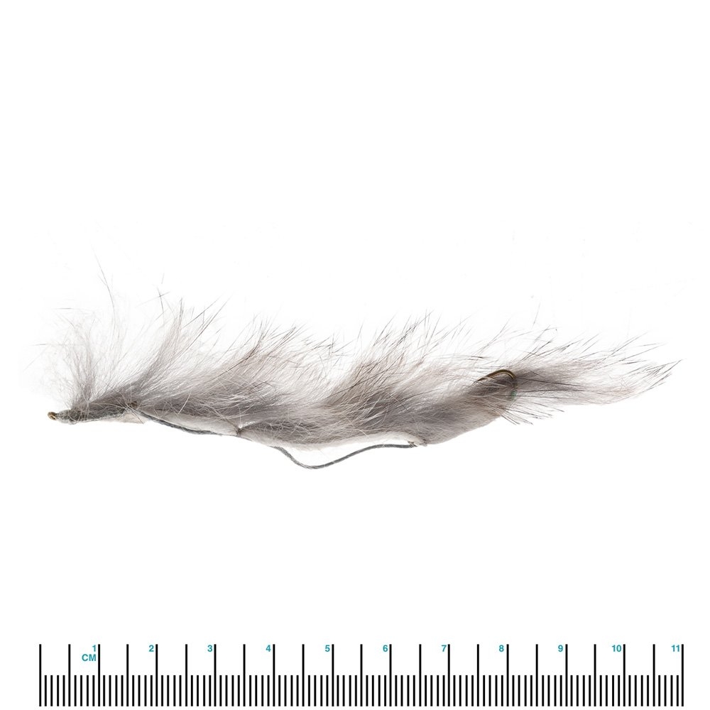 Manic Tackle Project Snake Streamer Fly Grey #8 11cm