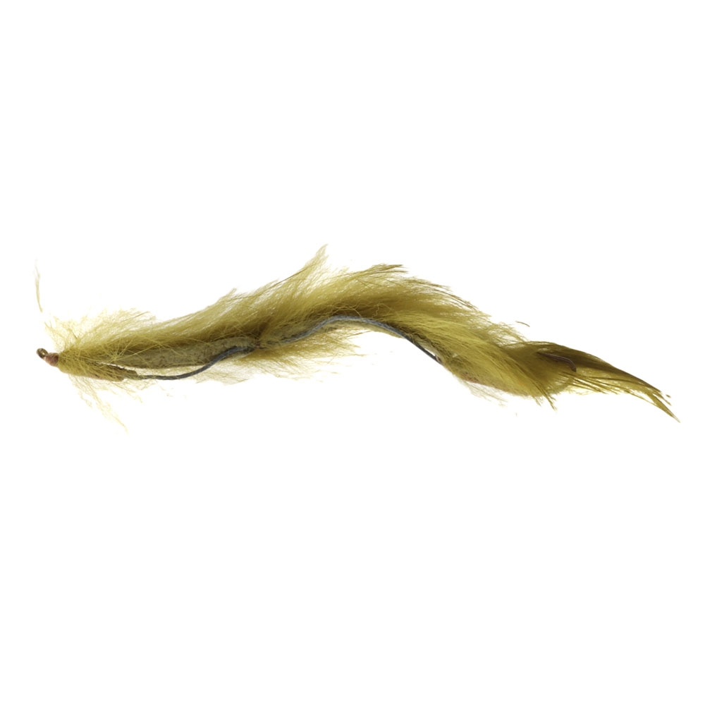 Manic Tackle Project Snake Streamer Fly Olive #8 10cm