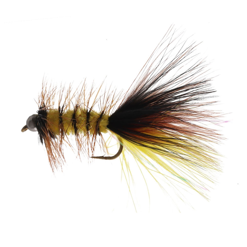 Manic Tackle Project BH Cleveland Woolly Bugger Streamer #08 4.5cm