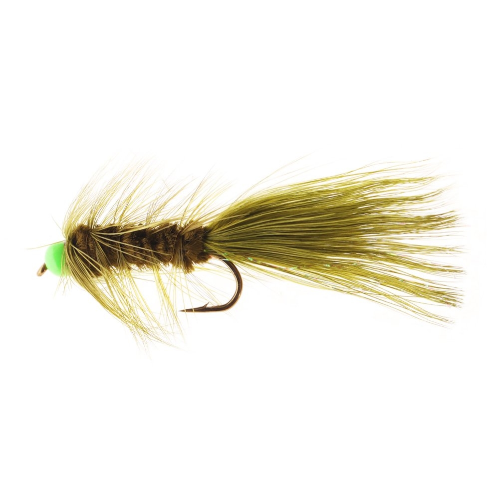 Manic Tackle Project FGB Woolly Bugger Olive #08 4.5cm