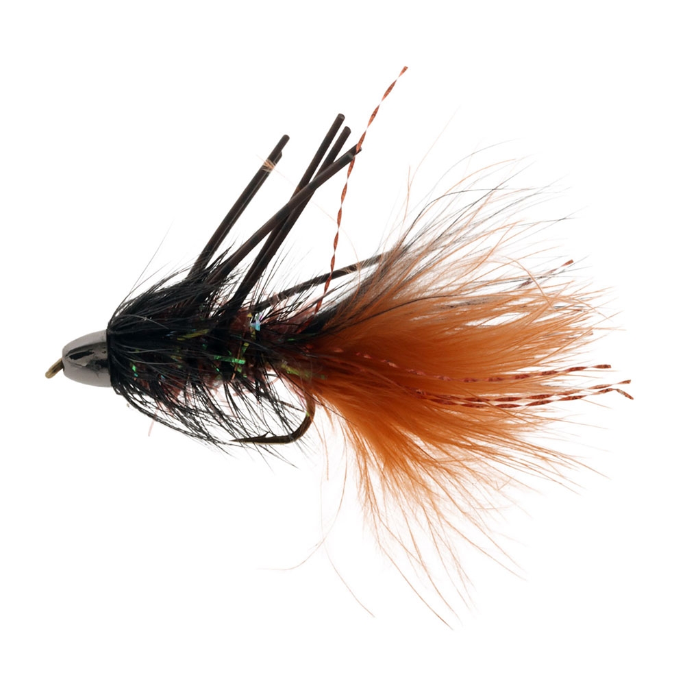 Manic Tackle Project Burgin Bugger Streamer Fly Brown #8