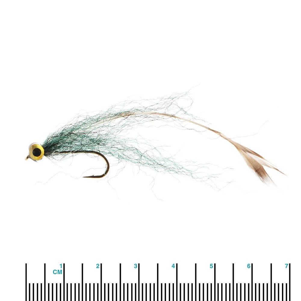 Manic Tackle Project Rene's Skeletal Streamer Smelt Olive #08 7cm