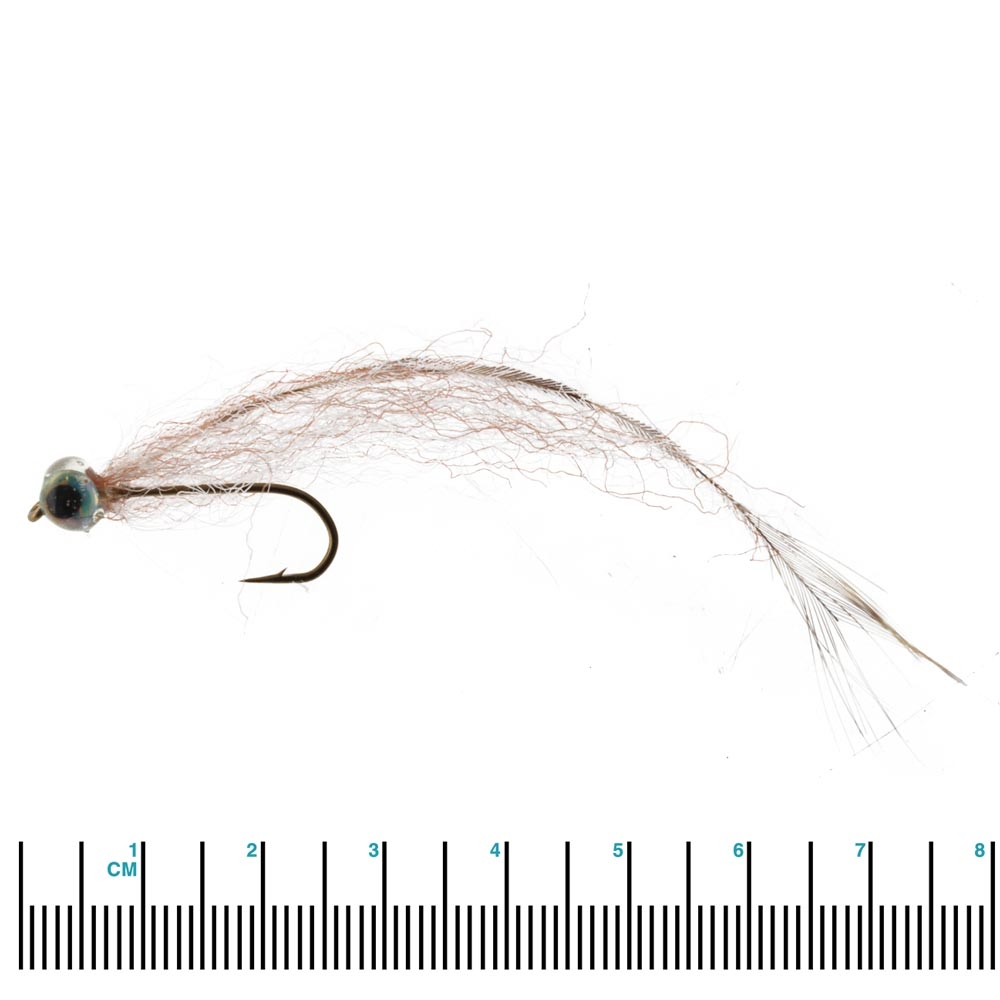 Manic Tackle Project Rene's Skeletal Streamer Smelt Tan #08