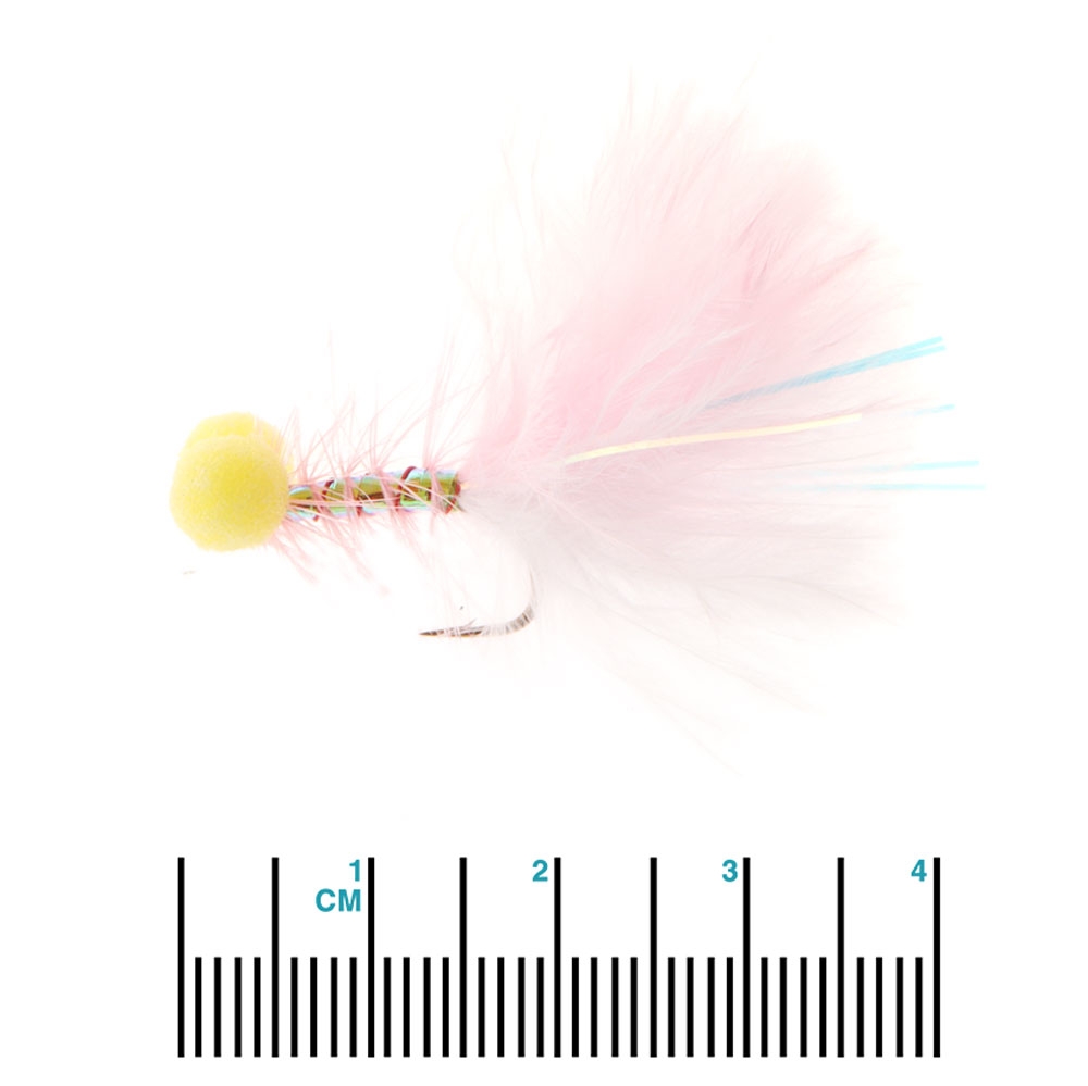 Manic Tackle Project Perky Booby Streamers Peach #8 3.5cm