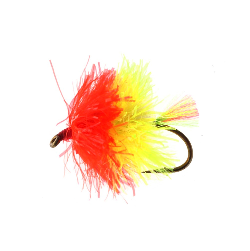 Manic Tackle Project FAB Streamer Trout Fly Fire #8 1.5cm