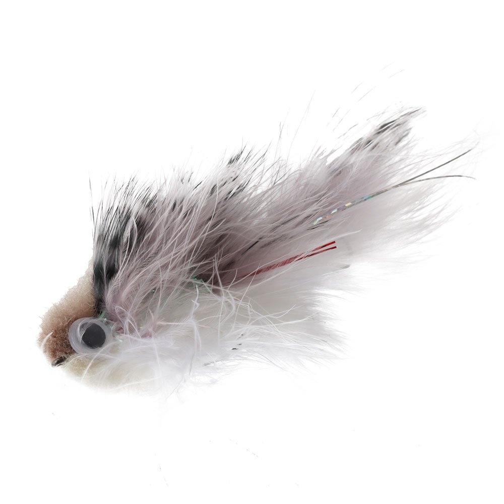 Manic Tackle Project Galloup's TA Bunker Streamer Grey/White #2