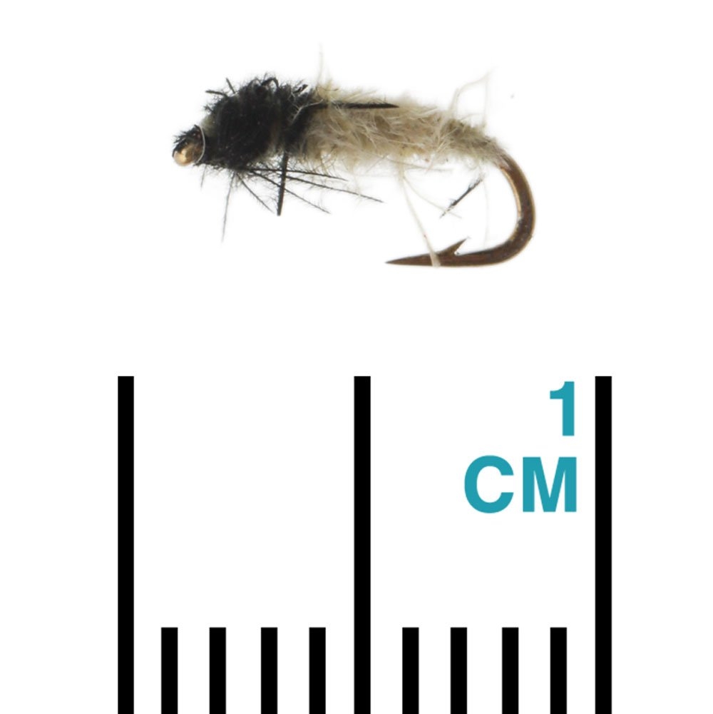 Manic Tackle Project CDC Dubbed Willow Grub Dry Fly #18 0.5cm
