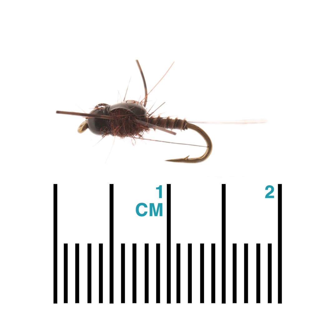 Manic Tackle Project Kyle's Deletidium Nymph Dry Fly #16 1.5cm