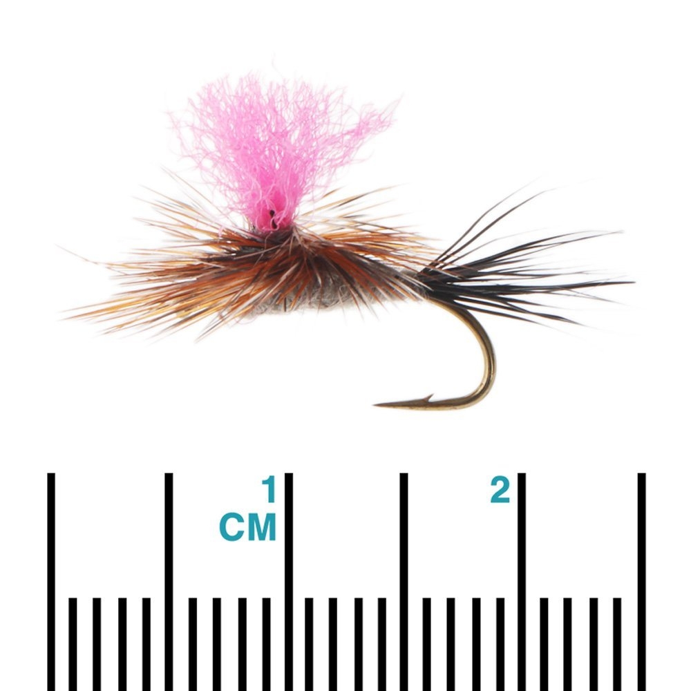 Manic Tackle Project Hi Vis Parachute Adams Dry Fly