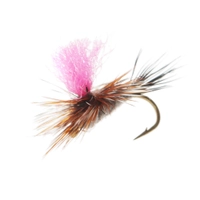 Manic Tackle Project Hi Vis Parachute Adams Dry Fly #12 Thumbnail Manic Tackle Project Hi Vis Parachute Adams Dry Fly #12