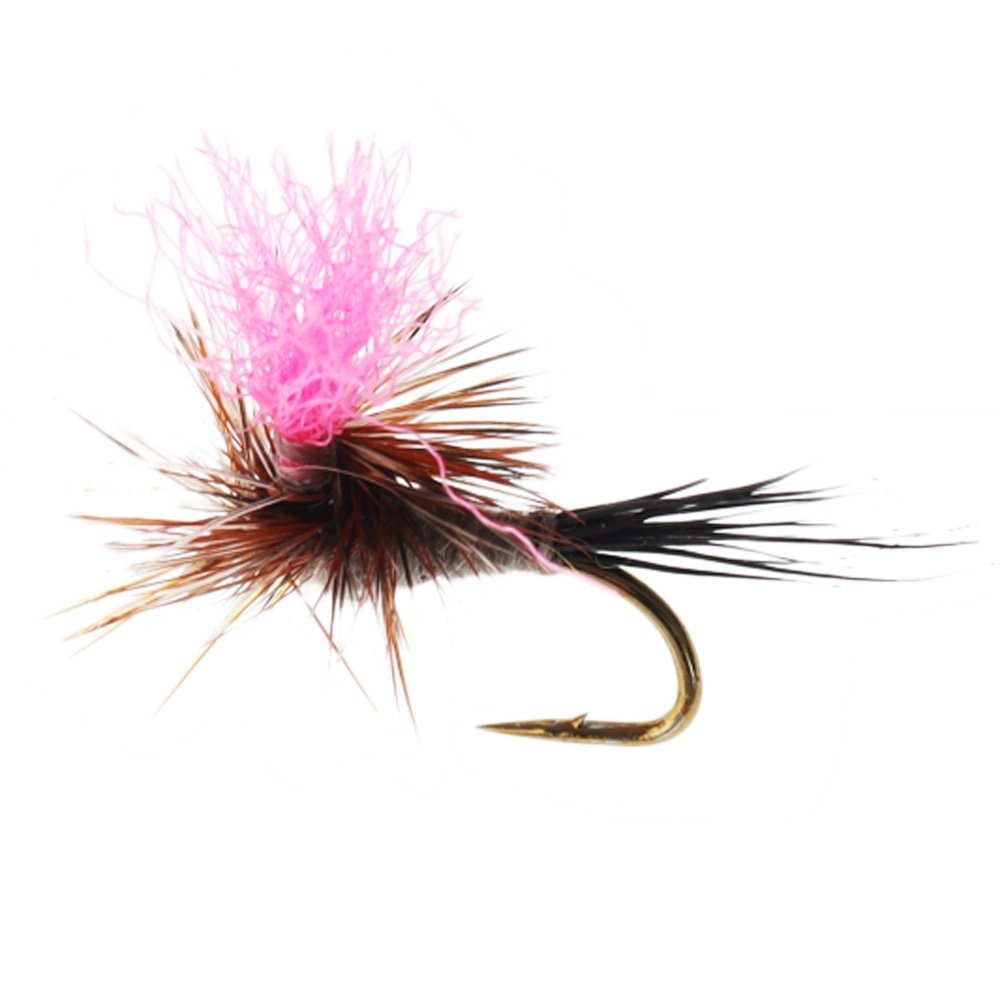 Manic Tackle Project Hi Vis Parachute Adams Dry Fly #16