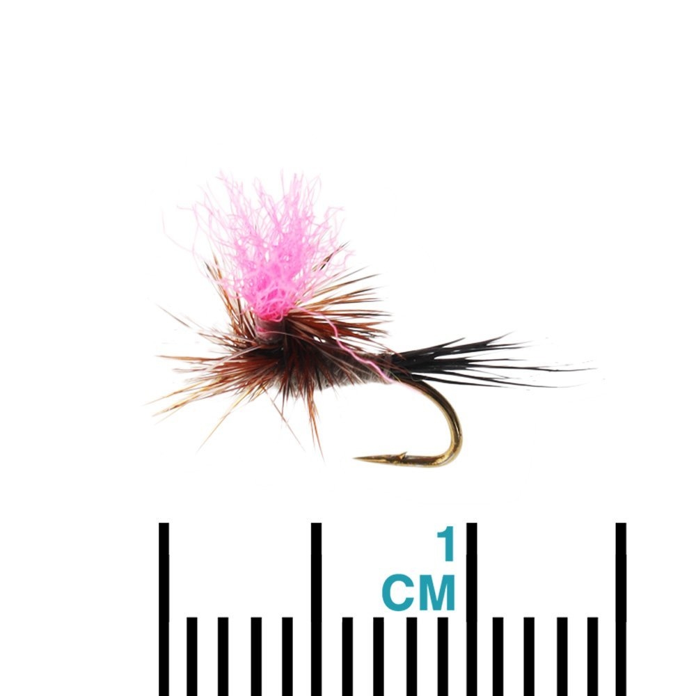 Manic Tackle Project Hi Vis Parachute Adams Dry Fly