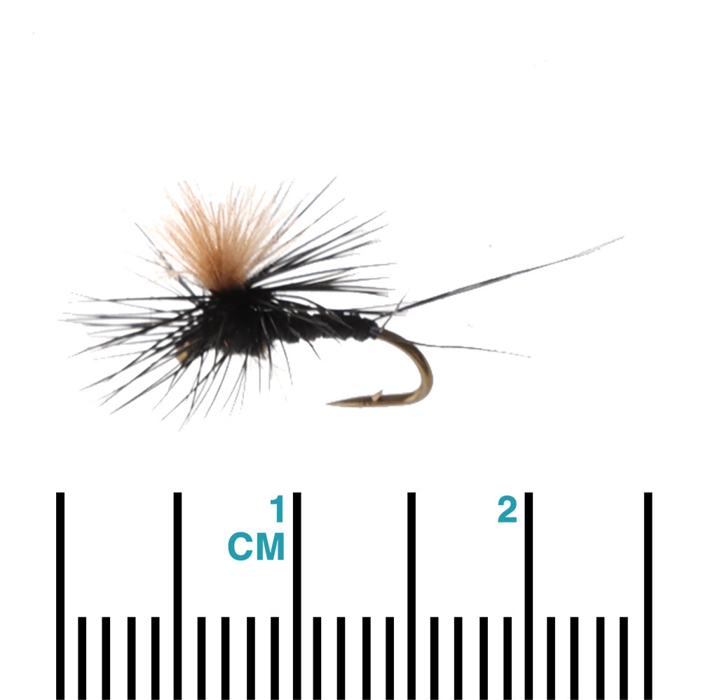 Manic Tackle Project Quill Spinner Dry Fly Black #16 1.5cm