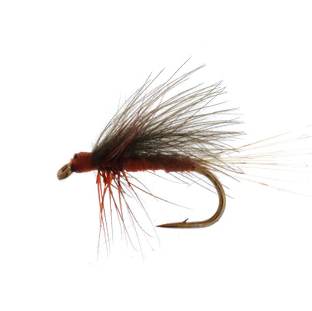 Manic Tackle Project CDC Thorax Dun Dry Fly Dark #14