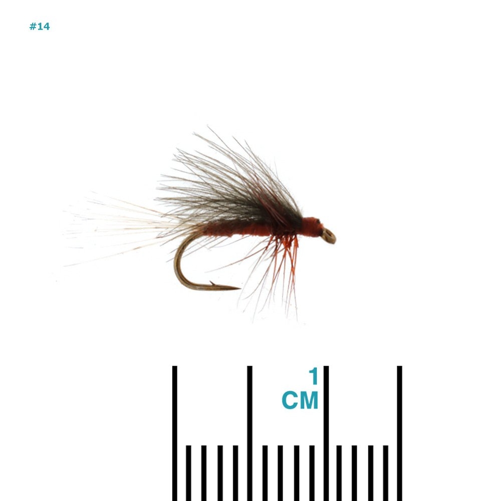 Manic Tackle Project CDC Thorax Dun Dry Fly Dark
