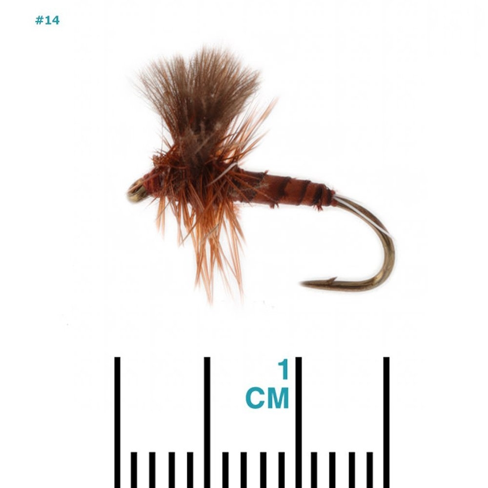 Manic Tackle Project CDC Thorax Dun Dry Fly Dark