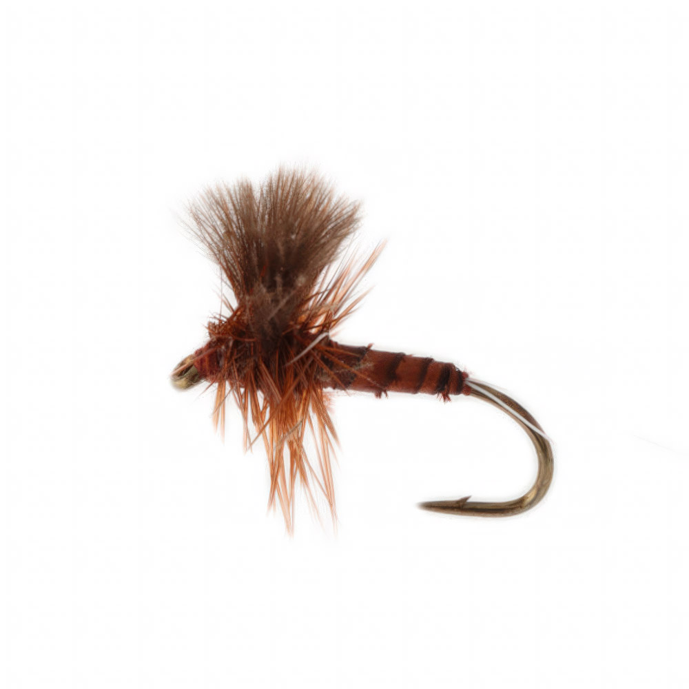 Manic Tackle Project CDC Thorax Dun Dry Fly Dark #16