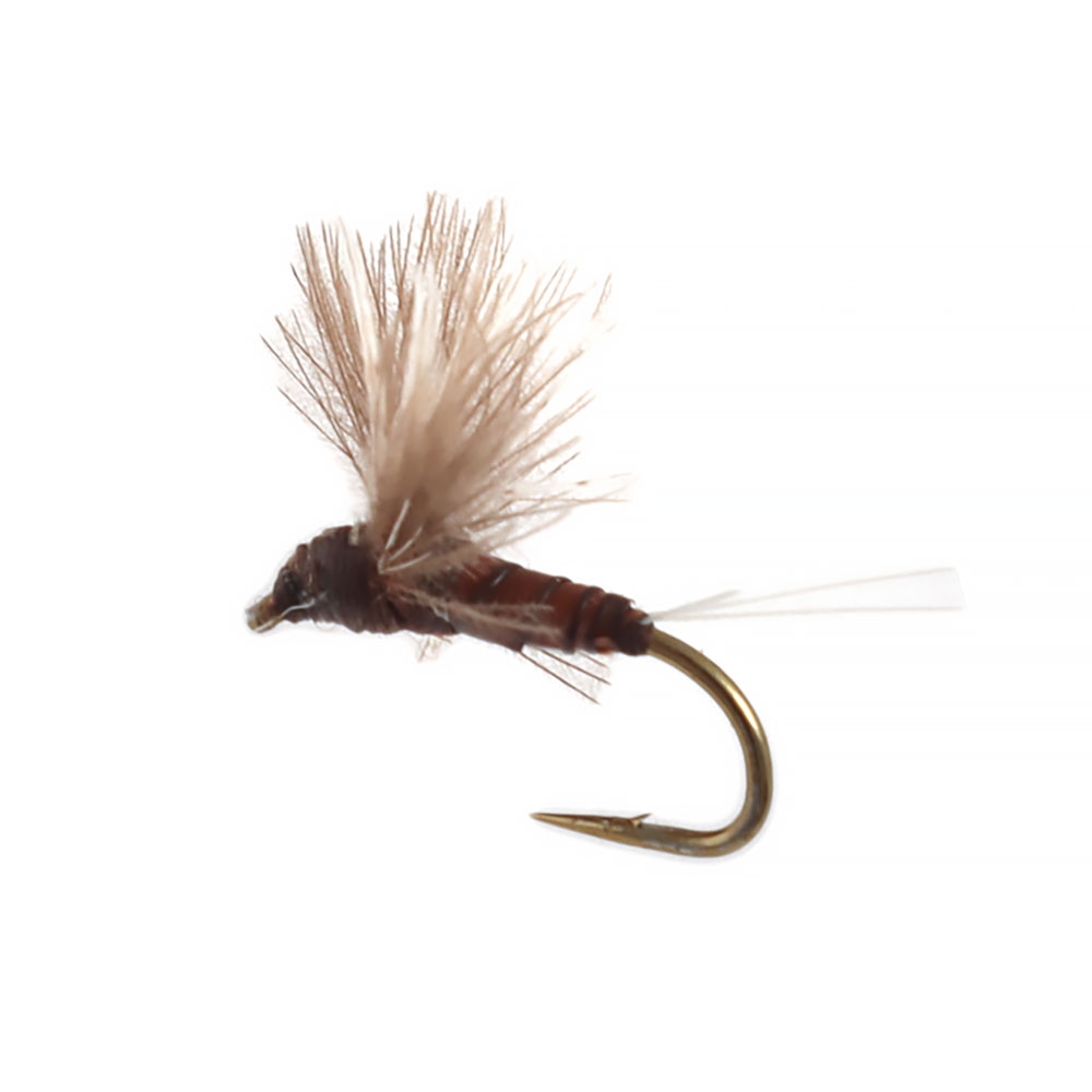 Manic Tackle Project CDC Biot Comparadun Dry Fly Mahogany #18