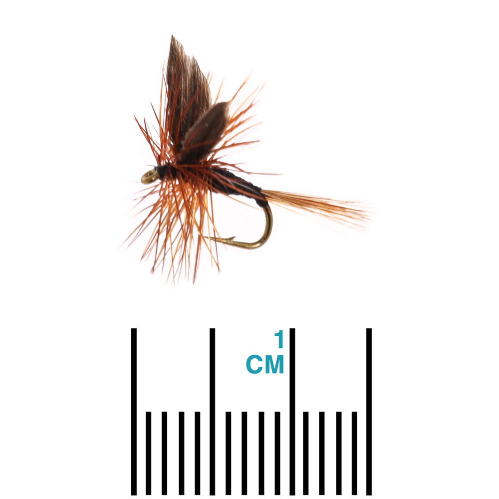 Manic Tackle Project Twighlight Beauty Dry Fly #16 1.5cm