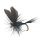 Manic Tackle Project Black Gnat Dry Fly #16